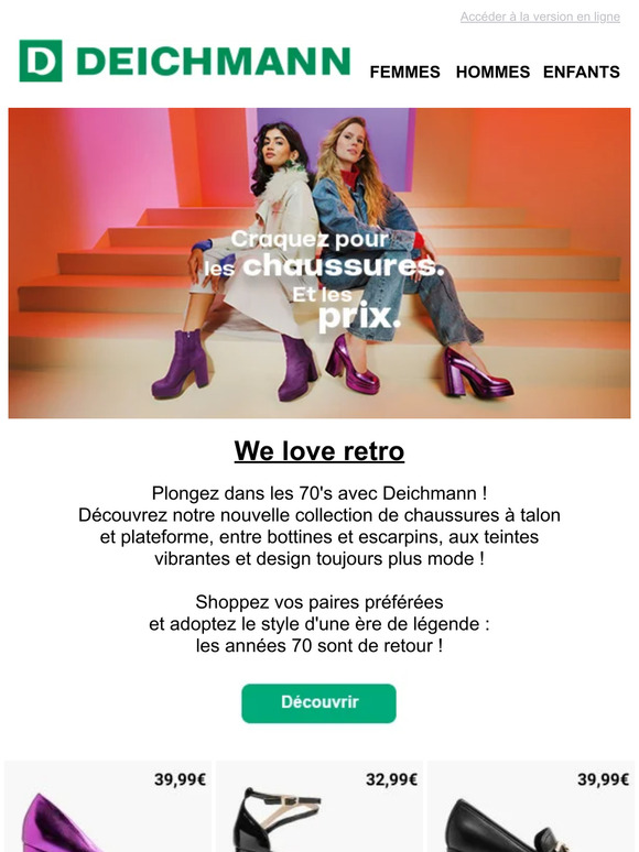 Deichmann best sale chaussures sas