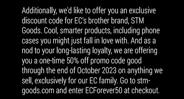 Labor Day Announcement | Element Case60% Off | Element Case