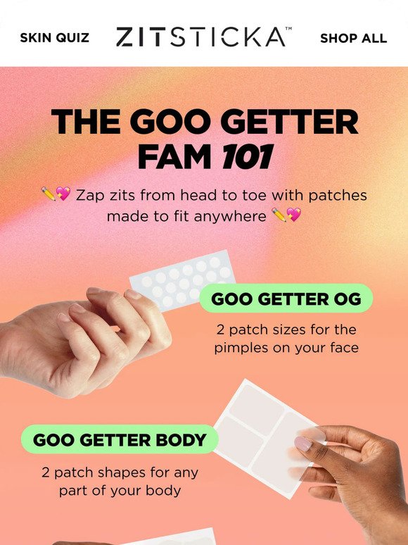 THE GOO GETTER DIFFERENCE