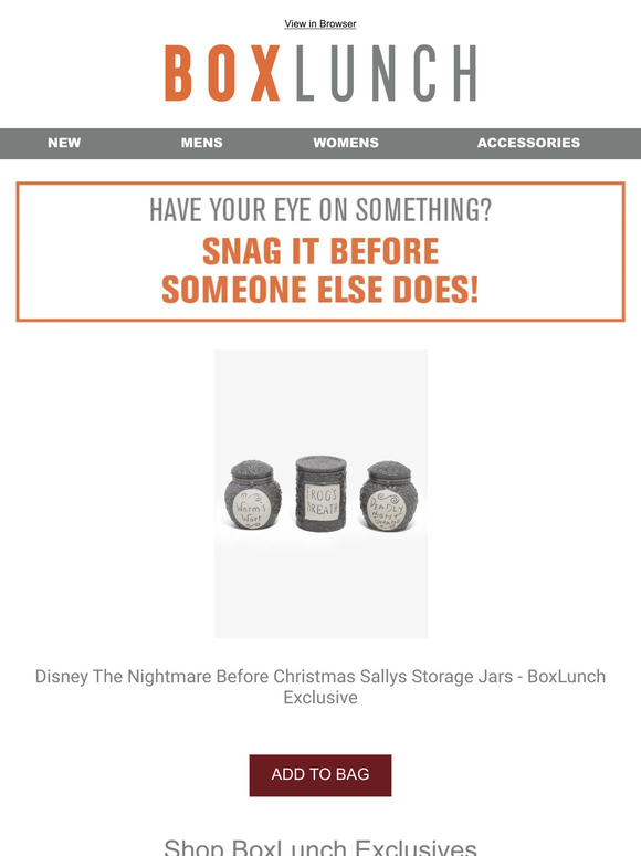We saw you browsing–add this to your cart now!