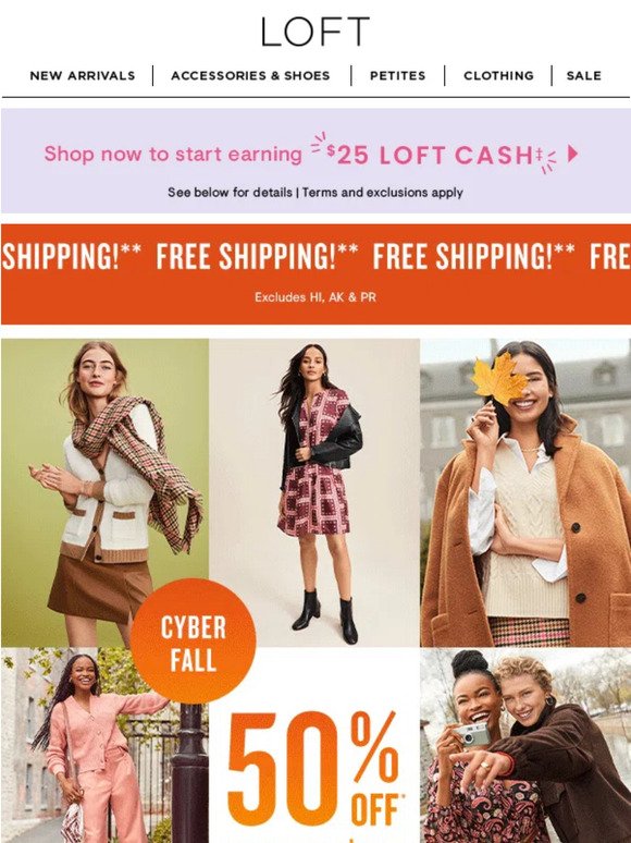 CYBER STEALS: $35 sweaters, $40 jeans & more!