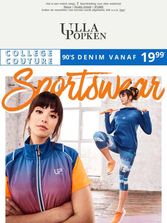 👖 90's Denim Revival: Vanaf 19,99€ - Jouw college look!