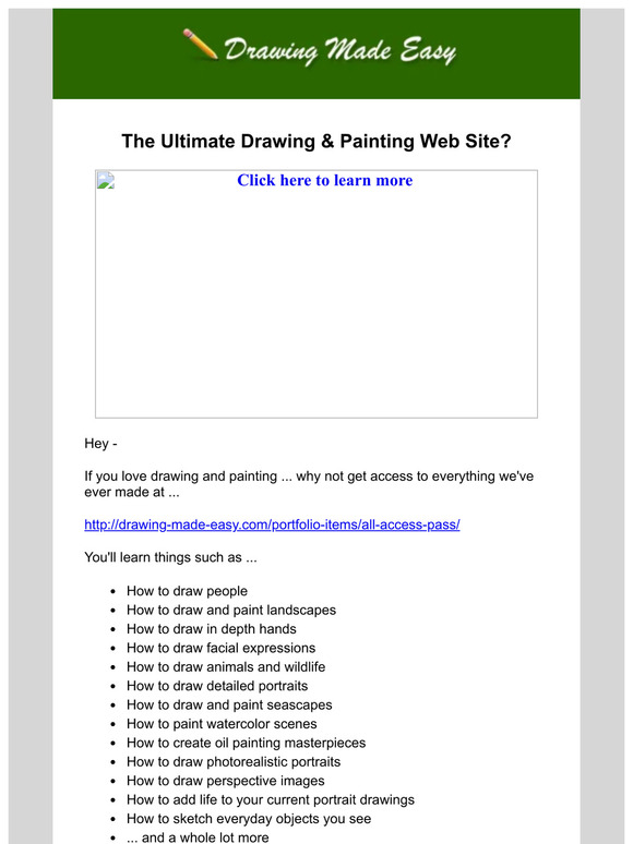 — - the Ultimate Drawing web site?