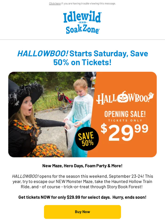 Idlewild's HALLOWBOO!