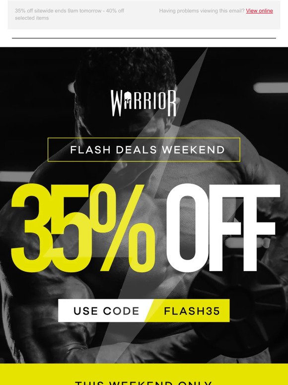 Flash Sale Extension! Shop with 35% off for 24 more hours ⚡