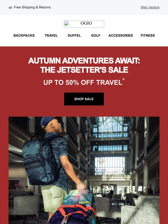Pack Your Bags! Up To 50% Off Travel Happening Now!