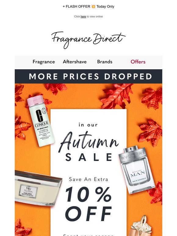 Autumn Sale: MORE Prices Dropped 🙌