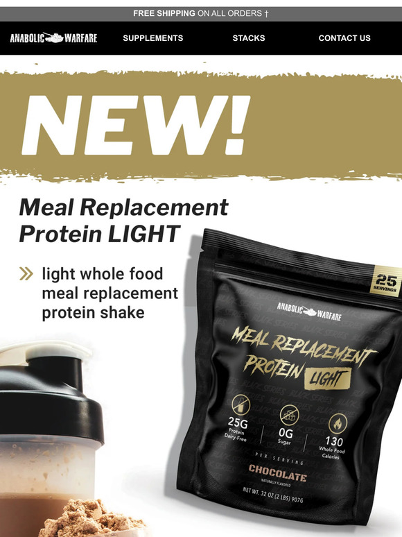🚨 NEW Meal Replacement Protein Light