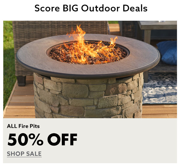 Big Lots Score BIG tailgating savings NOW 🏈 50 OFF ALL fire pits! 🔥
