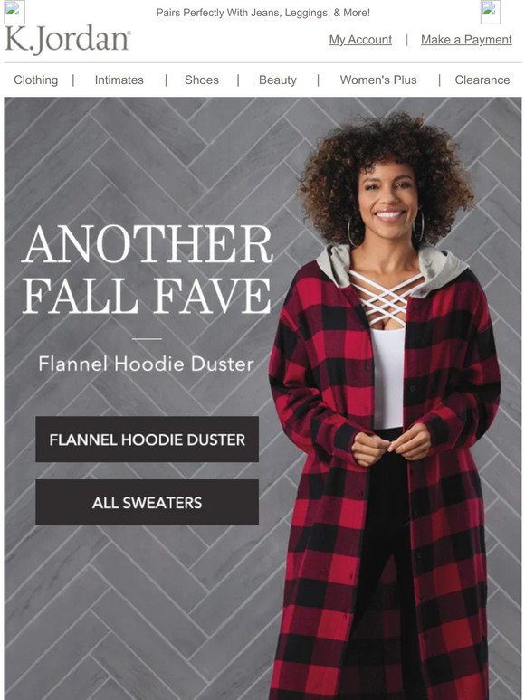 Your Favorite Flannel In A Brand New Style
