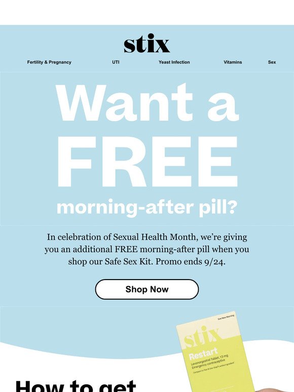 FREE morning-after pill