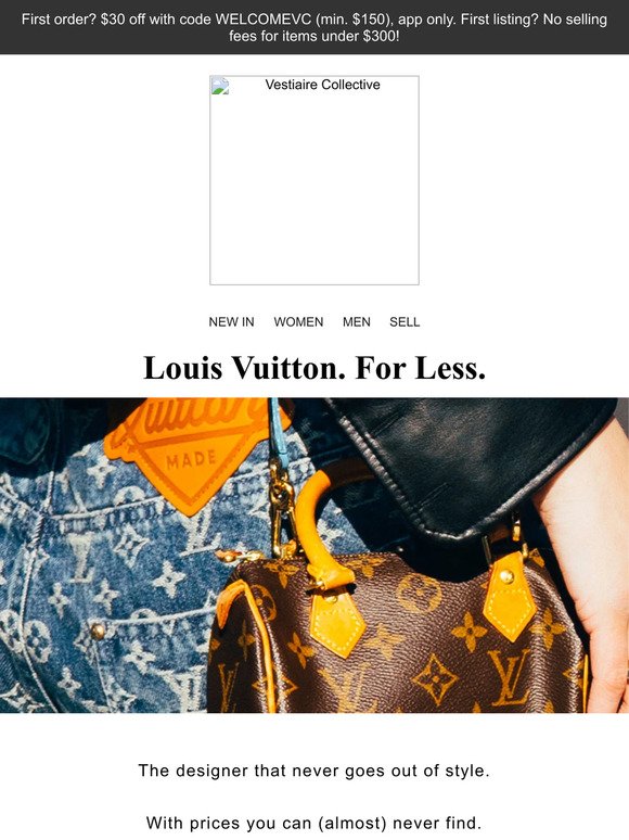 Love Louis Vuitton? Get up to 70% off.
