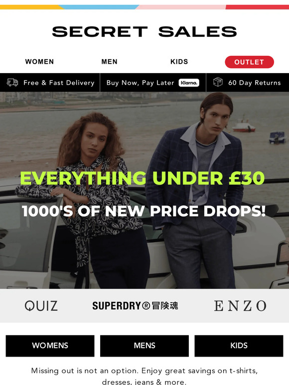 Absolutely EVERYTHING UNDER £30! Coats, trainers, dresses, bags...