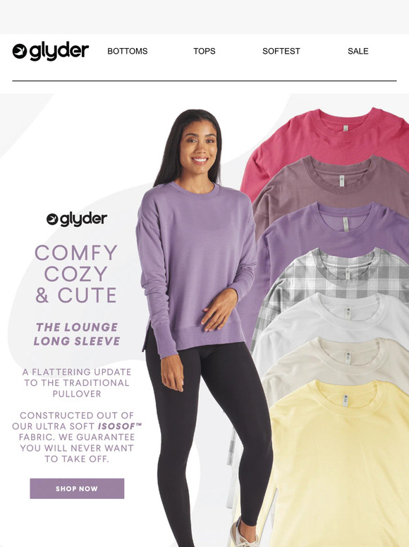 You'll want to lounge in this one ☁️