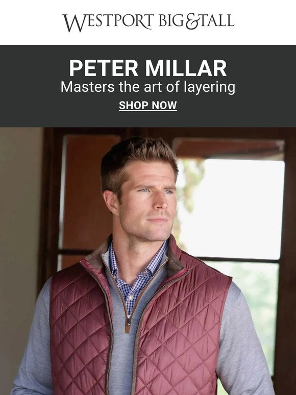 The Perfect Fall Vest from Peter Millar