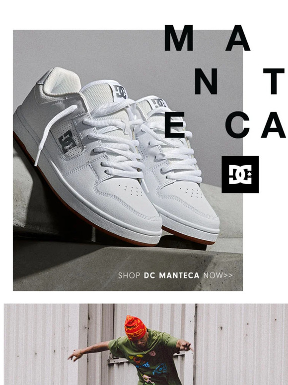 DC MANTECA. Heritage Next. Shop DC Footwear Now.