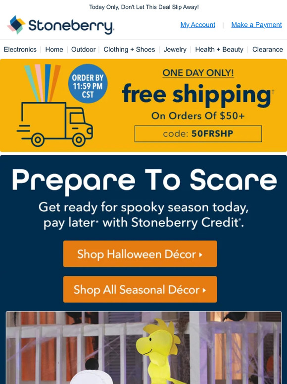 Get Excited, Free Shipping Starts NOW!