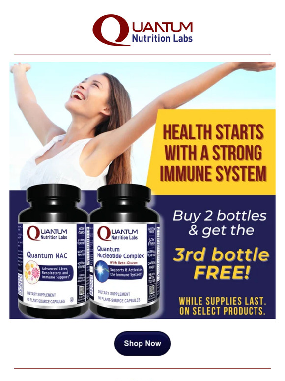 Reminder: Boost your immune system with our September special!