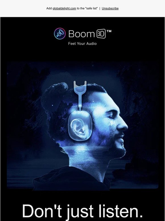 [75% OFF] Enjoy sound in a whole new way with Boom 3D for macOS.