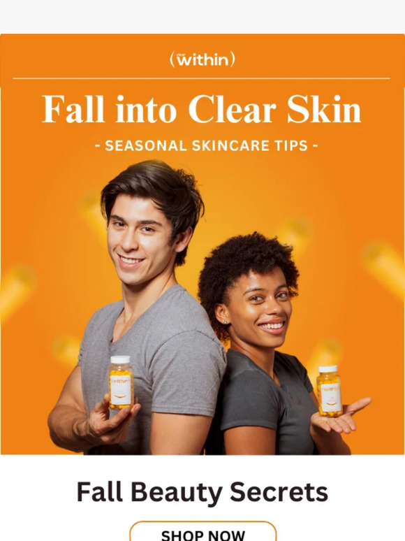 Fall into Radiant Skin ✨