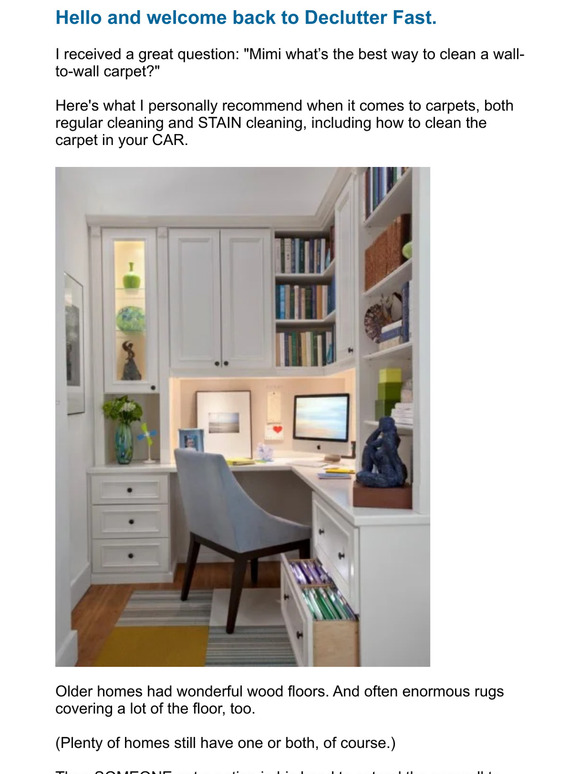 💙 How to clean your carpet the do-it-yourself way!