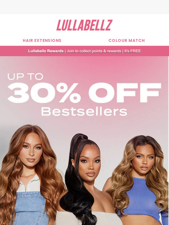 🚨 Up to 30% OFF starts NOW