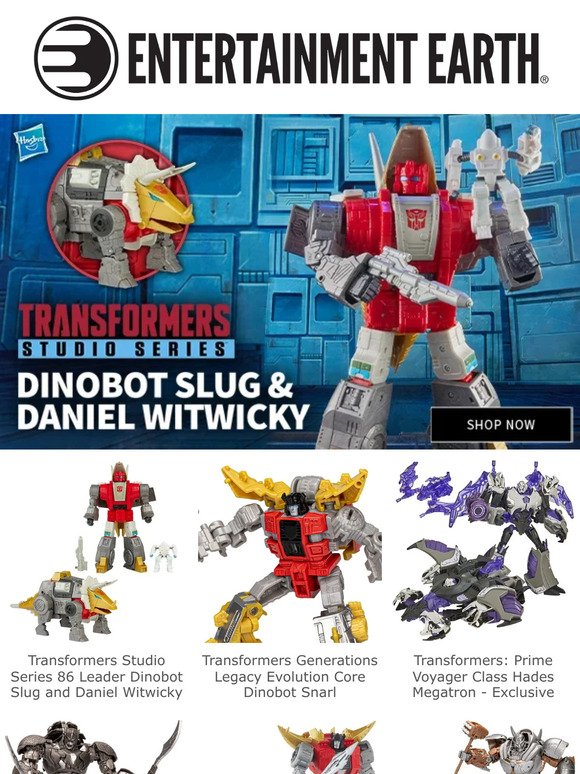 Transformers Dinobot Slug & Daniel! Order Here