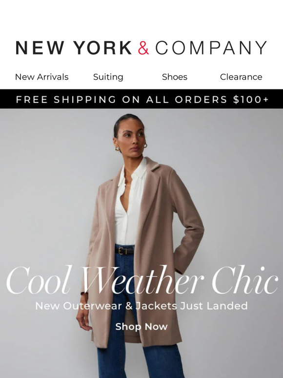 Cool Weather Chic 🧥 New Outerwear & Jackets Are Here!