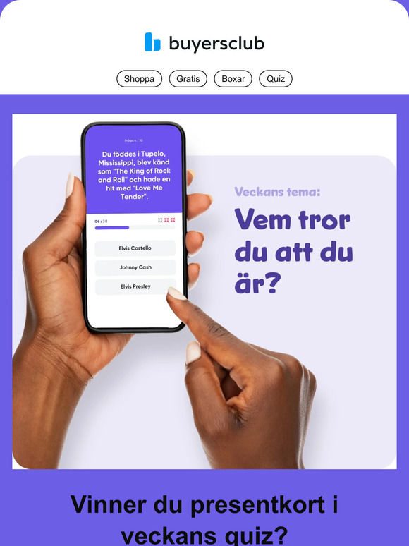 Nytt quiz + matlådor i glas på köpet!