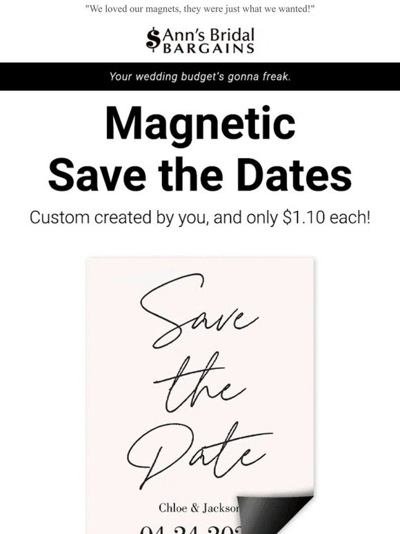 How to Customize Your Save the Date Magnets