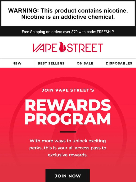 Hurry! Get your discount using Vape Points!🤑