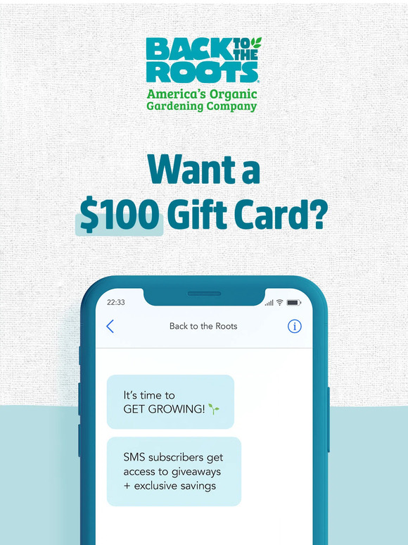 Get $100 for your next gardening project!