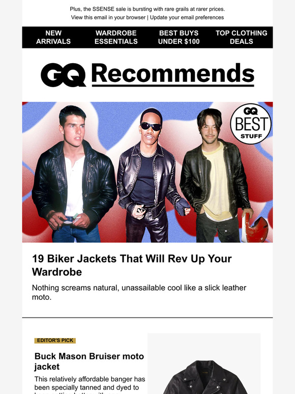 GQ magazine 19 Biker Jackets That Will Rev Up Your Wardrobe Milled