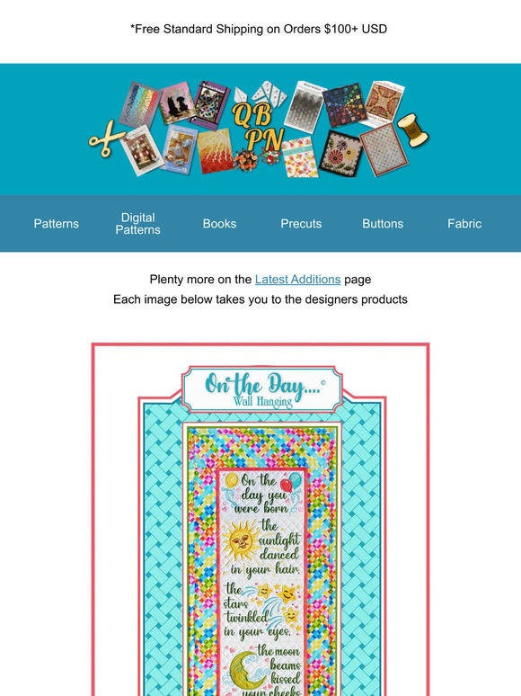 Quilt Patterns New Quilt Pattern from Janine Babich Designs Milled