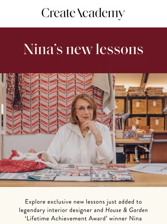 Nina's new lessons