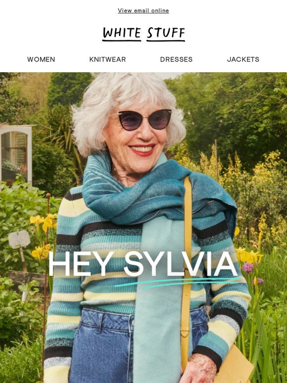 Meet Sylvia: customer to campaign star