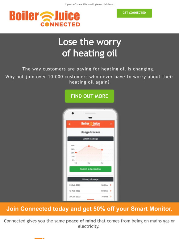 ⚠ Heating oil is changing