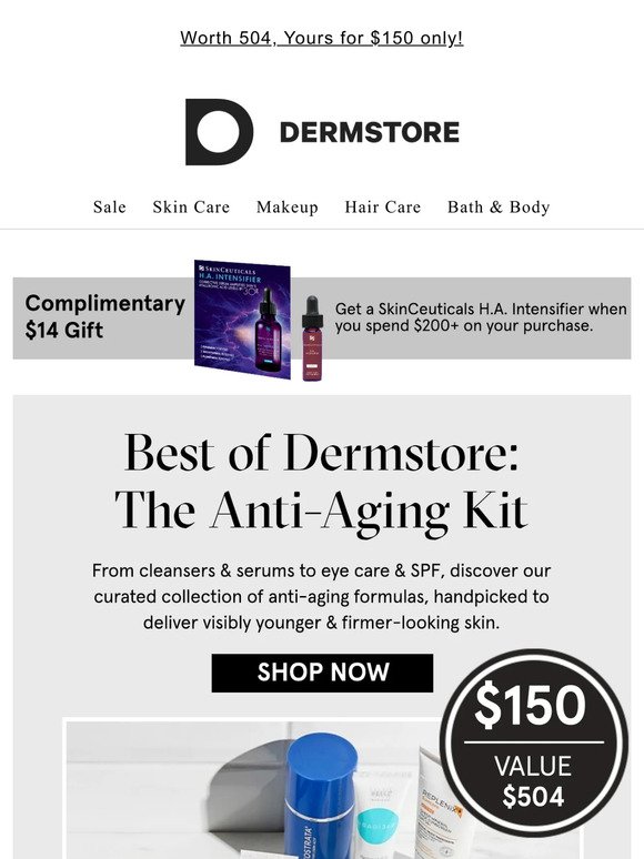 Get the NEW Anti-Aging Kit✨ Best of Dermstore