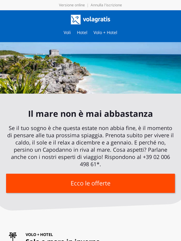 🏖️ Il sole d'inverno - 7 notti a partire da 403 €