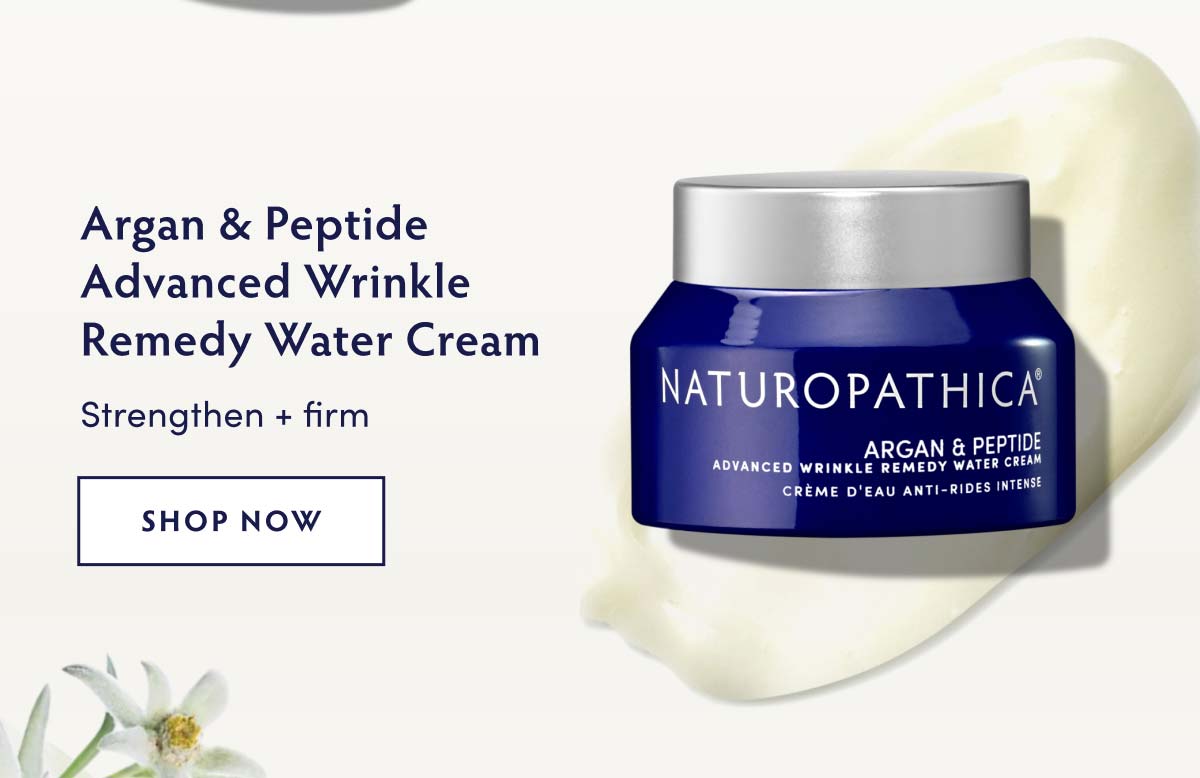 Argan & Peptide Advanced Wrinkle Remedy Water Cream - Strengthen + firm