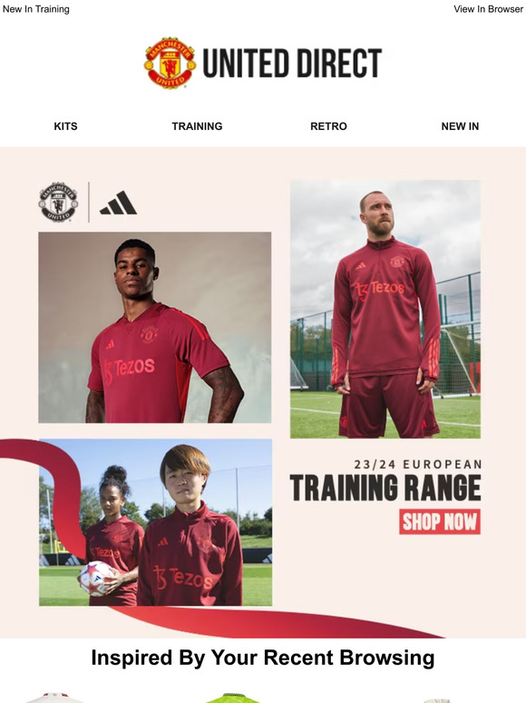 LIVE: NEW EUROPEAN TRAINING 23/24