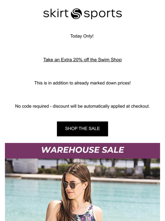 🌊Extra 20% off The Swim Shop