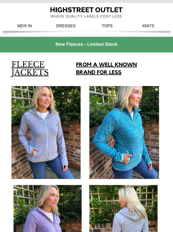 We have Fleeces! ❣️