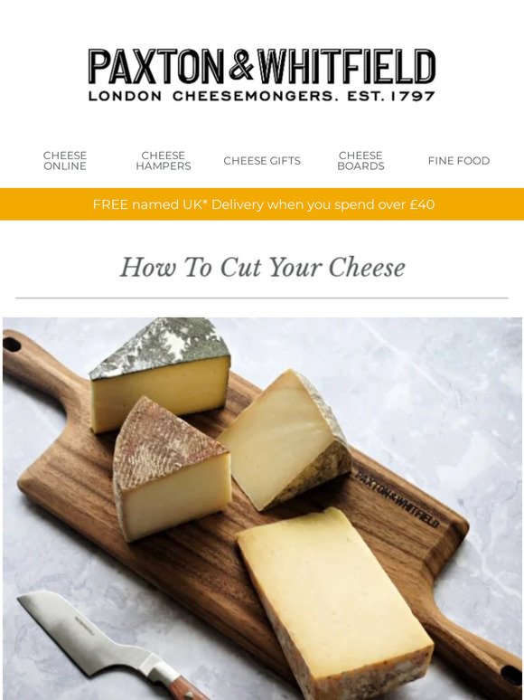 Learn How To Cut Your Cheese🧀