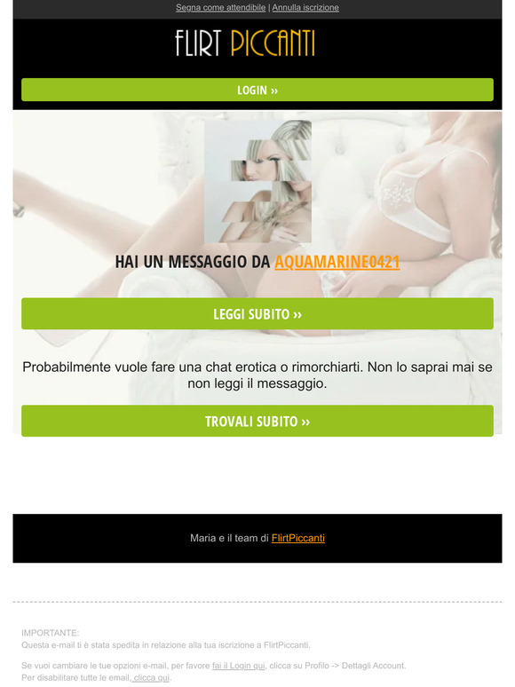 Hai un NUOVO messaggio!