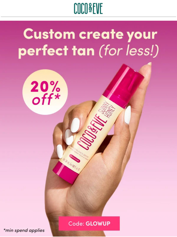 Custom create your perfect tan (for less!)