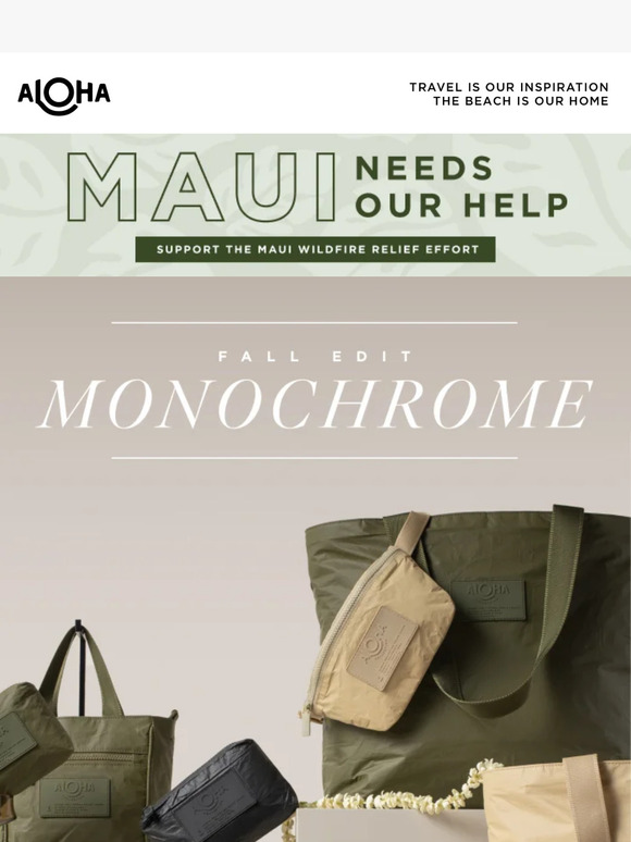 ALOHA Collection: NEW: Monochrome Magic | Milled