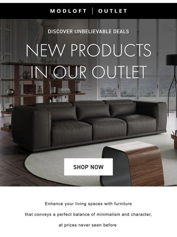 Modloft deals furniture outlet