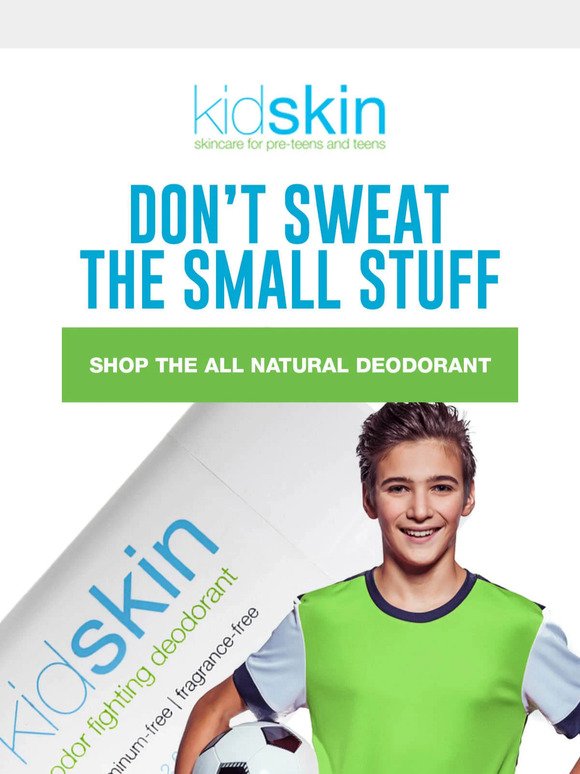 Keep Your Kids Fresh This Summer with Kidskin's Natural Deodorant