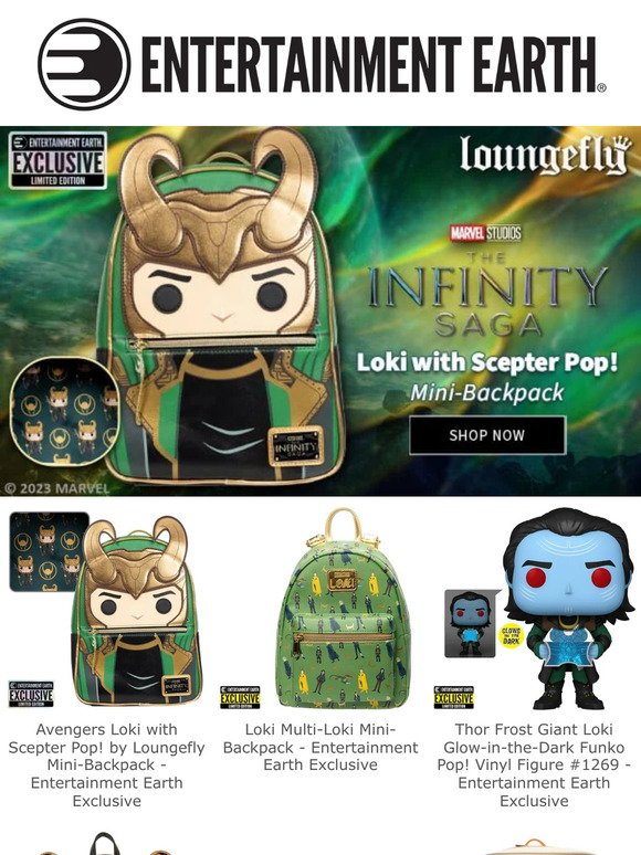 New Exclusive Loki Pop! Mini-Backpack - Order ASAP
